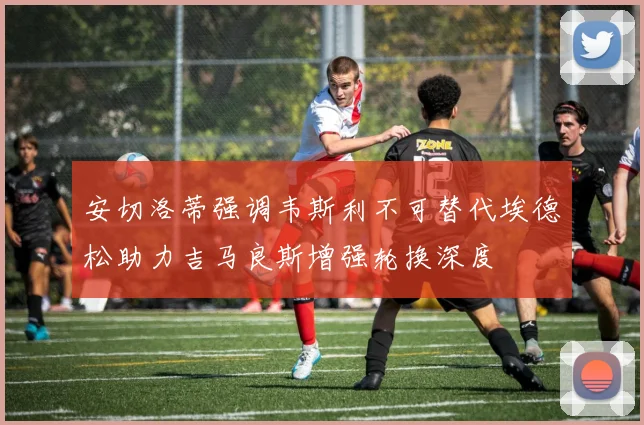 安切洛蒂强调韦斯利不可替代埃德松助力吉马良斯增强轮换深度