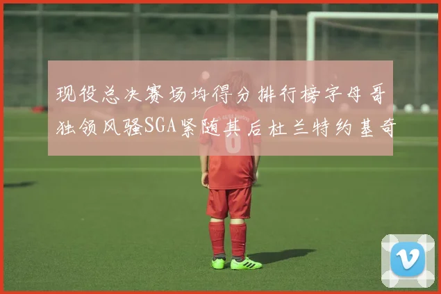 现役总决赛场均得分排行榜字母哥独领风骚SGA紧随其后杜兰特约基奇东契奇争夺第三